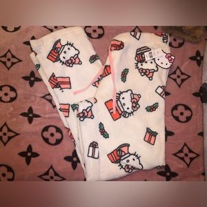 Hello kitty Christmas pj pants